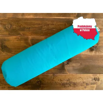 Bolster na JÓGU 70x20 cm s potahem - TYRKYS