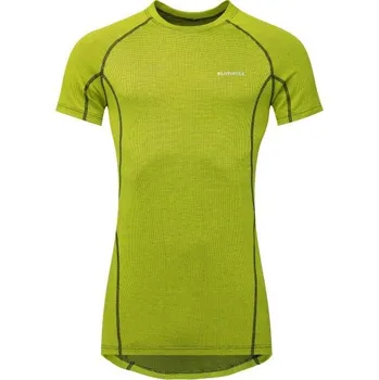 Pánské tričko Pánské funkční triko Klimatex KLIM M Světle zelená, Černá, Stříbrná