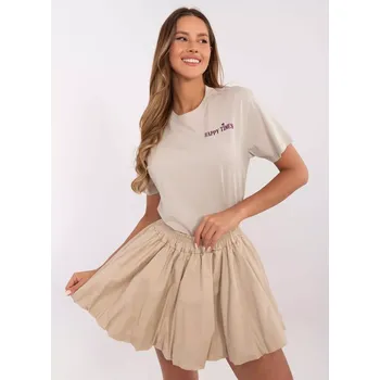 Tričko D12022AC02645G beige M