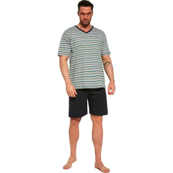 Pánské pyžamo Pánské pyžamo 330/24 Various - CORNETTE šedá M