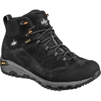 Pánská treková obuv Pánská outdoorová obuv Lomer SELLA HIGH MTX PREMIUM 43 Černá, Bílá, Šedá, Žlutá