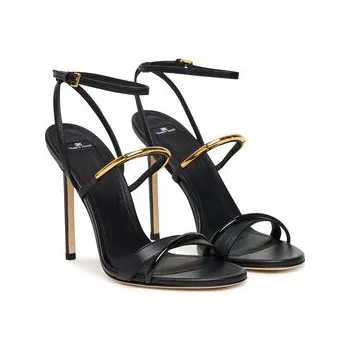 Dámské sandále Sandály Elisabetta Franchi SA-14C-57E2-V620 Černá 37