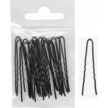 Vlásenka 4,5 cm černá 20ks/bal