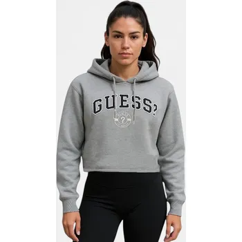 Dámská mikina Dámská šedá mikina Guess - Velikost L, Barva Šedá M56383 R5YQ13KAKR0