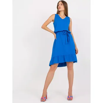 Dámské šaty Dámské šaty RV SK 8049 tmavě modré S