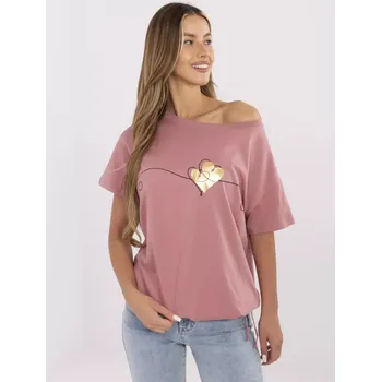 Tričko CLM TS 1017.03 tmavě růžové M