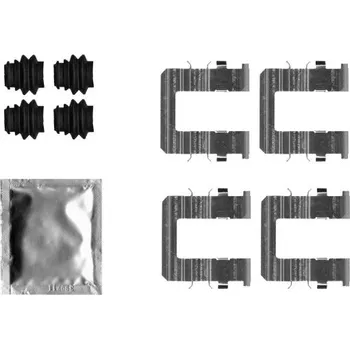 Přislušenství brzdového systému Sada příslušenství, obložení kotoučové brzdy TEXTAR 82550700