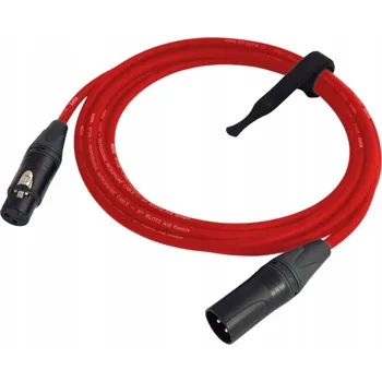 Audio kabel Kabel Electric Sound XLR-XLR červený 7,5 m