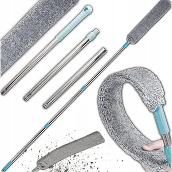 KOŠTĚ SMETÁK KARTÁČ ZMIOTKA TELESKOPOWA DO SPRZĄTANIA KURZU MOP 129 cm