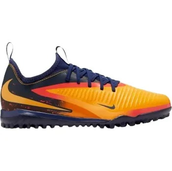 Míčový sport Dětské turfy Nike JR PHANTOM 6 LOW ACADEMY TF EH 4.5Y Oranžová, Tmavě modrá