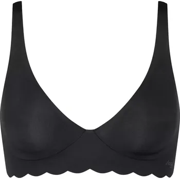 Podprsenka Dámská podprsenka ZERO Microfibre 2.0 Soft bra - BLACK - černá 0004 - SLOGGI BLACK S