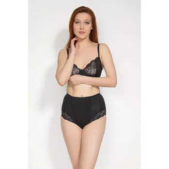 Kalhotky Dámské kalhotky Ela 3XL-5XL - MITEX černá 3xl