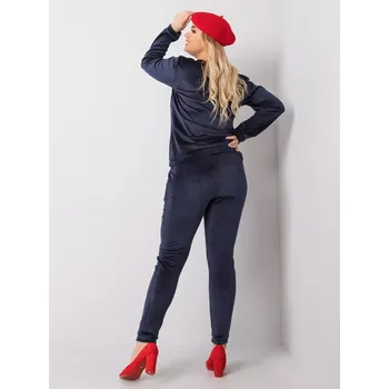 Dámská halenka Souprava RV KMPL 6085.05 tmavě modrá 2XL