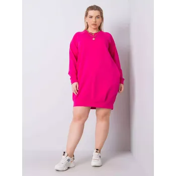 Dámské šaty Šaty RV SK 6296.99 fuchsií 3XL