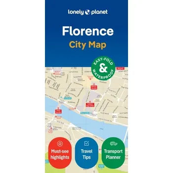 Cestování Lonely Planet Florence City Map - Lonely Planet