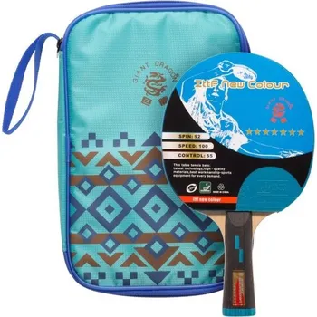 Pingpongová pálka Pálka na stolní tenis Giant Dragon INC 701 UNI Modrá