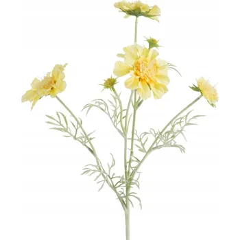 umělá květina Dekorativní Umělá květina 59 cm žlutá Eurofirany