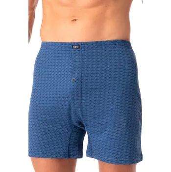 Boxerky PÁNSKÉ BOXERKY MXC 813 A25 modrá M