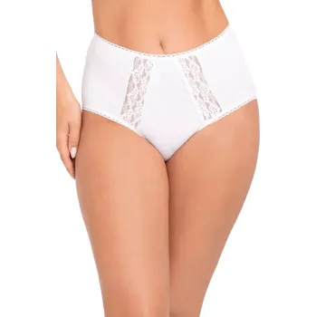 Kalhotky Dámské kalhotky 199 white - BABELL Bílá XL