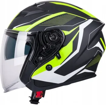 Helma na motorku Přilba na skútr/motorku RHINO Touring S 2x dárek zdarma