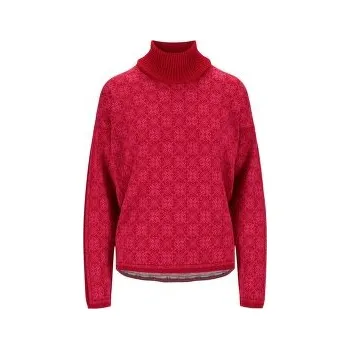 Dámský svetr Dale of Norway FIRDA SWEATER WOMEN I01 červená L