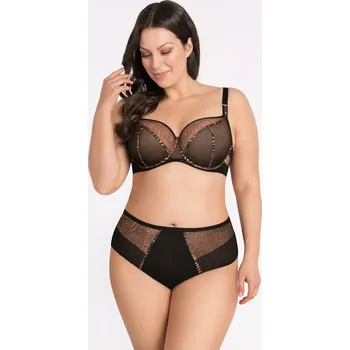 Kalhotky Dámské kalhotky Gorsenia K 880 Gisel M-4XL černá XL