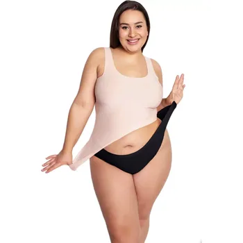 Dámské spodní prádlo Dámské kalhotky Flexi- one plus black - JULIMEX černá Univerzální