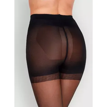 Dámské punčochy Dámské punčochové kalhoty Mona Push-Up 20 den 2-4 antilopa/odd.béžová 2-S