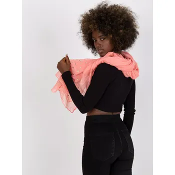 Dámská halenka Dámský šátek AT CH LA12813 peach jedna velikost