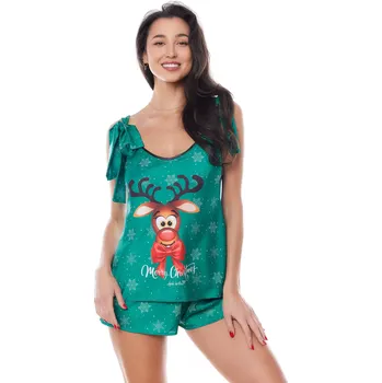 Dámské pyžamo Sada Aster Green - Anais L/XL