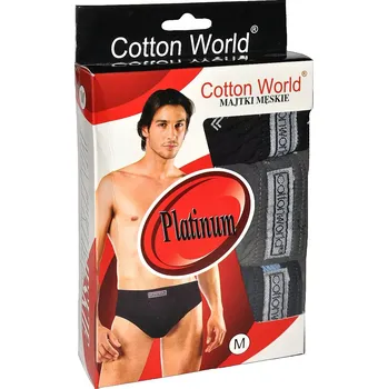 Slipy Pánské slipy Cotton World A'3 M-3XL mix XXL