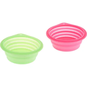 Miska pro psa Silikonová cestovní miska - 2x500 ml