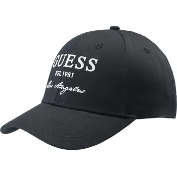 Kšiltovka Dámská Kšiltovka GUESS GUESS L.A. BASEBALL CAP V4RZ01WFKN0-JBLK – Černá