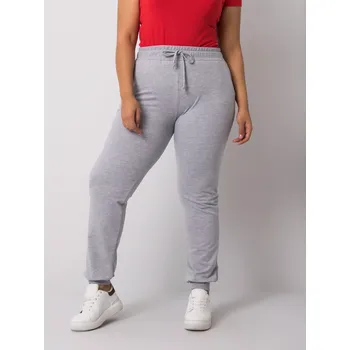 Dámské kalhoty Tepláky RV DR 6301.88 šedá 3XL