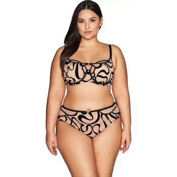 Podprsenka Polovyztužená dámská podprsenka semi soft Ava 2124 béžová 65G