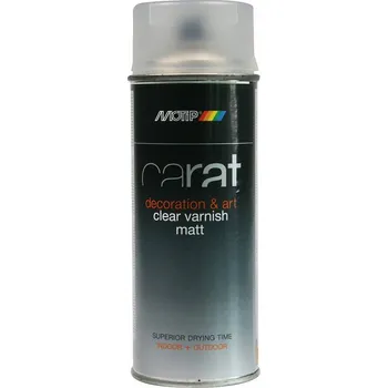 Barva ve spreji MOTIP CARAT BEZBARVÝ LAK MATNÝ MAT 400ML