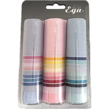 Dámská halenka Ega CH-529 Dámské kapesníky A'3 bílá univerzální