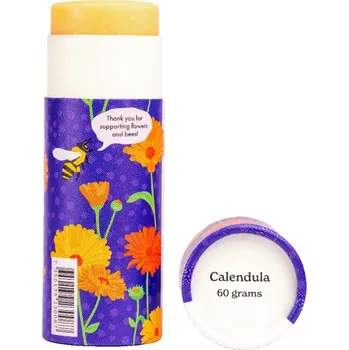 Gustaf och Linnea Přírodní tělový balzám s měsíčkem a včelím voskem