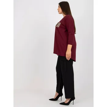 Halenka VI BZ 2901.49P tmavě fialová jedna velikost