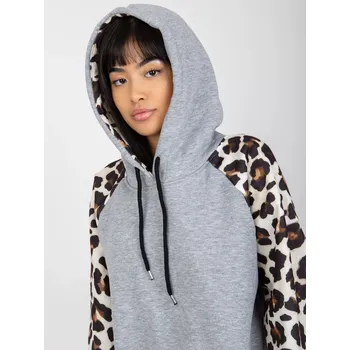 Dámská mikina Mikina EM BL 663.94 šedá jedna velikost