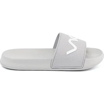 Dámské žabky Praktické nazouváky dámské Jasnoszary na plochém podpatku 38