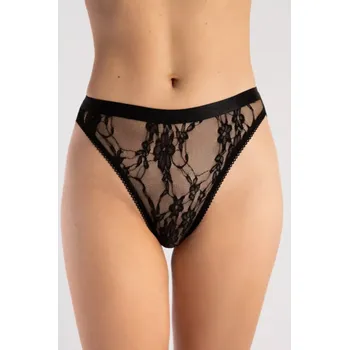 Kalhotky CYME - KALHOTKY S VYSOKÝM PASEM černá M