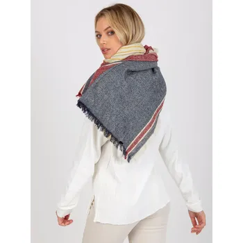 Šála Dámský šátek AT CH 14201 1.77P tmavě modrý červený jedna velikost