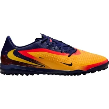 Fotbal Pánské turfy Nike PHANTOM 6 LOW ACADEMY TF EH 8 Oranžová, Tmavě modrá