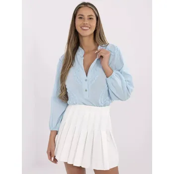 Dámská halenka Halenka TW KS BI 3145.67 světle modrá S