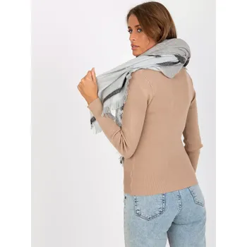 Šála Dámský šátek AT CH 14201 1.77P šedý černý jedna velikost