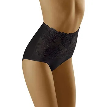 Stahovací body Dámské stahovací kalhotky Kaja black - Wol-bar černá M