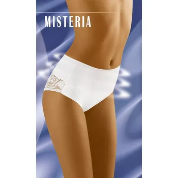 Dámské spodní prádlo Dámské kalhotky Wolbar Misteria bílá S