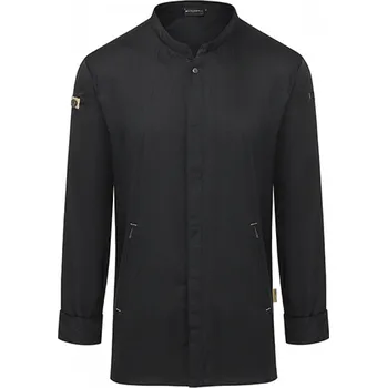 Gastro oděv Karlowsky Kuchařský rondon s prodyšným zadním dílem s regulací vlhkosti Barva: Černá, Velikost: 72 KY051