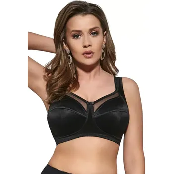 Podprsenka Dámská podprsenka 582 black - VIKI černá 75/F